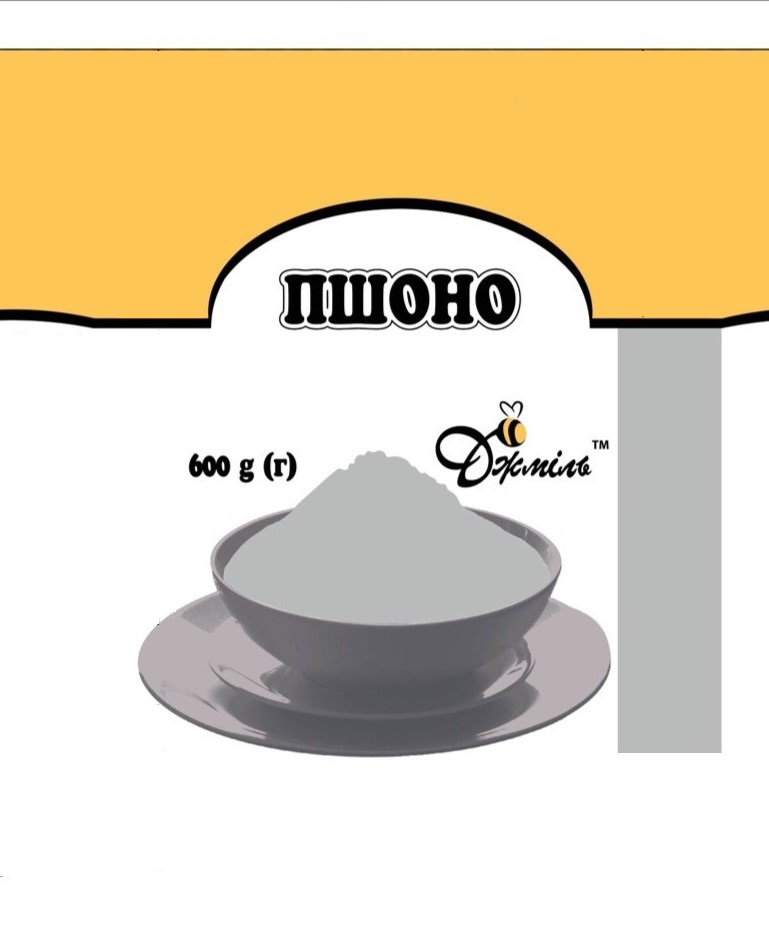 Крупа пшоняна фасована, ТМ "ДЖМІЛЬ", 600 g (г)